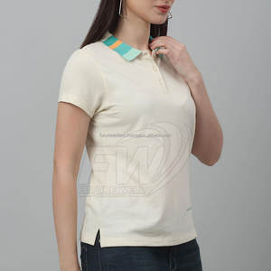 Camiseta de Lona Transpirable para Mujer, Nueva Colección 2026, Calidad Premium, Manga Corta, 100% Algodón, Ligera, Informal, Deportiva, para Golf, Verano - Product Image 4