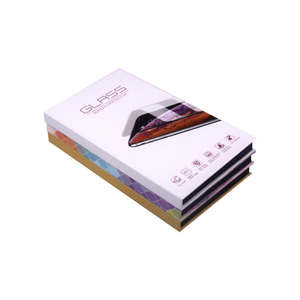 Boîte cadeau de luxe personnalisée en gros pour coque de téléphone magnétique holographique avec protection d'écran en verre trempé et doublure en EVA - Product Image 3