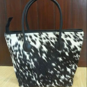 Diseño elegante cuero de vaca genuino bolso de mujer cuero liso moda señoras bolso - Product Image 2