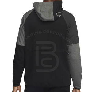 Sudaderas con Capucha y Cremallera para Hombre, Estilo Urbano, Personalizadas con Logotipo y Colores, Diseño Impreso, Tela de Felpa, Alta Calidad, Venta al Por Mayor - Product Image 2