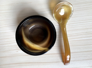 Cuenco de Cuerno Pulido Moderno Hecho a Mano Ecológico Más Vendido, Cuchara Atractiva, Artesanía Natural, Utensilios de Cocina, Decoración del Hogar - Product Image 2