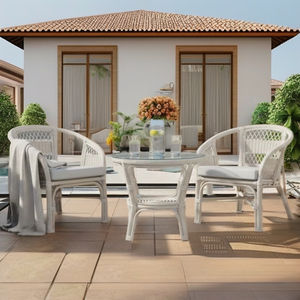 Conjunto de muebles de ratán/mimbre asiático antiguo y cómodo TAFANO SET TERRACE para el hogar, hoteles y villas. - Product Image 3