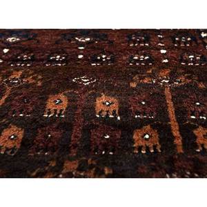 พรมขนสัตว์ถักมือสีเบจและสีน้ำตาลลายเรขาคณิตสำหรับห้องนั่งเล่น ใช้สำหรับละหมาดและทางเดิน ขนาดใหญ่-Paem-409 - Product Image 3