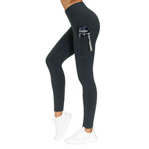 Leggings Scrunch Butt pour femmes, pantalons de yoga, spandex/nylon de haute qualité, longueur cheville, taille élastique, respirant, séchage rapide, confortable - Product Image 3