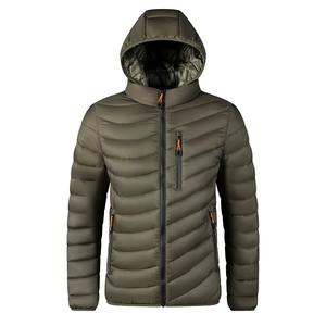 Chaqueta acolchada de invierno para hombre, cortavientos con cuello levantado y acolchado de burbujas gruesas, novedad de 2025 - Product Image 3