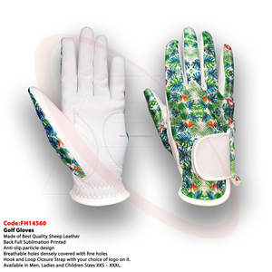 Vente en gros Gants de golf Cabretta en cuir Meilleur matériau Scirno Doux et confortable pour hommes pour les sports de plein air - Product Image 2