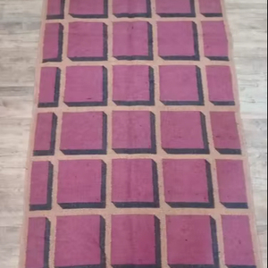 Alfombra rectangular Kilim, yute de lana Natural, área sostenible, alfombra moderna, alfombra tradicional Oriental para interiores y exteriores - Product Image 1