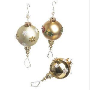 วันหยุดงานแต่งงานตกแต่งบ้านตกแต่งคริสต์มาสลูกบอลแก้วเครื่องประดับแก้ว Bauble - Product Image 1