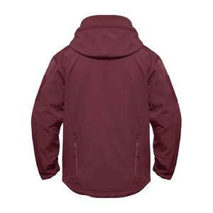 Chaqueta Softshell para hombre con ajuste cómodo última llegada para uso en exteriores de invierno OEM al por mayor personalizada - Product Image 2