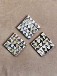 Sous-verres en nacre de haute qualité et très demandés, avec une épaisseur de 10 mm/5 mm pour les boissons chaudes/froides et un emballage personnalisé - Product Image 4