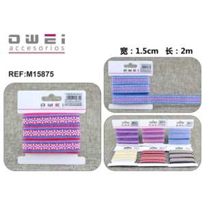 1,5 cm * 2M2 4u/c cinturón de lona decorativo para suministros de costura - Product Image 1