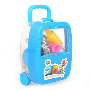 Clay <b>Trolley</b> Bag <b>Box</b> - Blue - Product Image 3