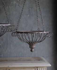 Maceta colgante de Metal para jardín, balcón, decoración del hogar, perfecta para maceta de interior y exterior - Product Image 5