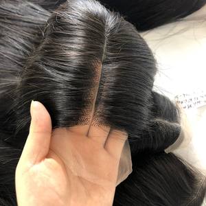 Meilleure vente perruques os noir droite dentelle transparente HD dentelle avant perruques de cheveux humains brut vietnamien extensions de cheveux humains - Product Image 4