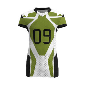 Vêtements de football américain pour jeunes Nouveau design à manches courtes Uniforme supérieur respirant et sain Ensemble de grande valeur - Product Image 1
