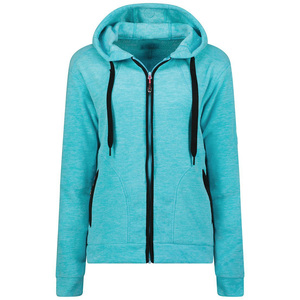 Classical Wholesale Soft Winterwear Polar Fleece Jacket Adjustable <b>Hooded</b> Heavyweight Breathable Jacket <b>With</b> Customize Logo - Product Image 2