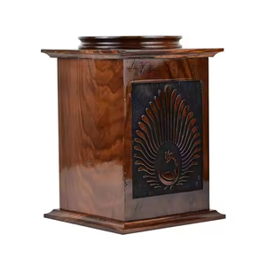 Falah International Wooden <b>Pet</b> Cremation Urn Handmade Personalized Engraved American Style Elegant Classic Memorial <b>Ashes</b> 2026 - Product Image 4