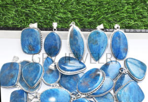 Colgantes Étnicos Hechos a Mano en Plata de Ley 925 con Piedra Preciosa de Apatita Natural, Ideales para Bodas, Fiestas y Aniversarios - Product Image 5