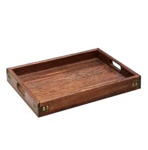 Plateaux de service en bois de luxe de qualité alimentaire, idéaux pour les restaurants et les cadeaux, plateaux de service écologiques et durables - Product Image 5