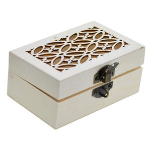 Boîte cadeau en bois de haute qualité Boîte à bijoux au design classique Boîte cadeau en bois de mangue faite à la main Cadeau pour diverses occasions en vente - Product Image 4