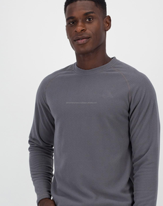 Suéter de Punto para Hombre, Cuello Redondo, Manga Larga, Color Gris, Corte Regular, Transpirable, Estilo Casual Otoñal 2026 - Product Image 4