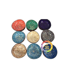 Bol en noix de coco écologique, fait à la main, vaisselle durable - Product Image 1