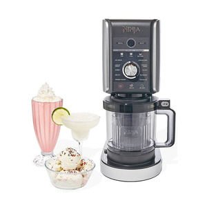 Vente en gros de sorbetière Ninjaa CREAMi Deluxe Frozen Dessert Gelato Sorbet Yogourt Slushi Milkshake Machine 10 Fonctions Argent - Product Image 1