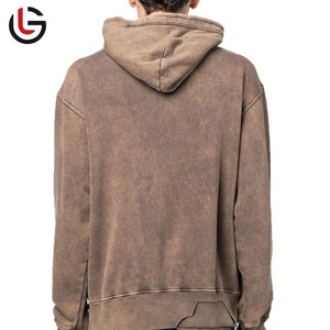 100% coton mode Offre Spéciale décontracté personnalisé hommes lavage à l'acide sweats à capuche _ dernière arrivée décontracté lavage à l'acide sweat à capuche personnalisé pour hommes - Product Image 4