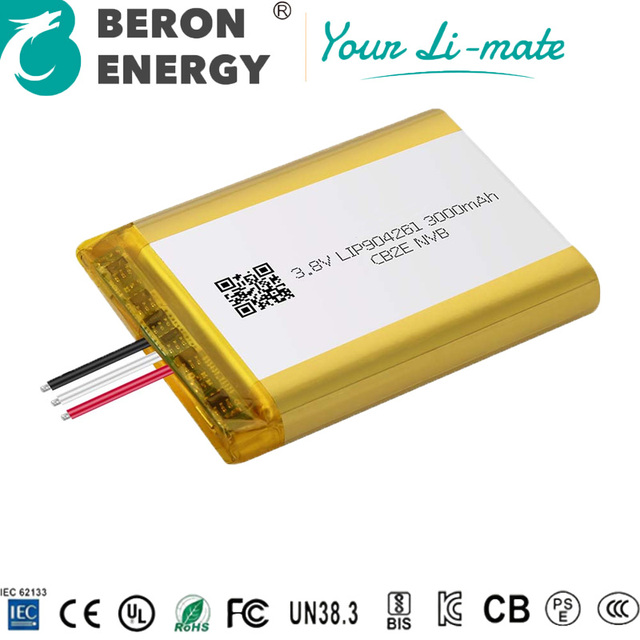 High Performance Rechargeable Li-ion Battery Built-in Safety Protection for Smart PoC Radio Walkie Talkie Equipment