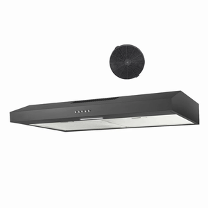 30 U-N-D-E-R C-A-B-I-N-E-T R-A-N-g-E-O-D-O-P/R-E-A-R V-E-N-T 230C-F-M 3-S-p-e-e-d B-L-A-C-K ST-A-A-I-N-L-E-S-S-T-E-L - Product Image 2