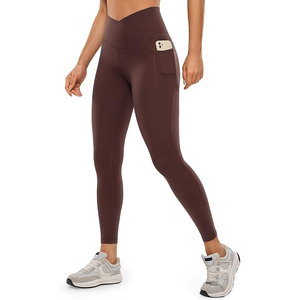 2025 Sportswear Women's Customized Logos Elastic <b>Waist</b> Yoga <b>Leggings</b> Gym and Fitness Wear <b>Tummy</b> <b>Control</b> <b>Leggings</b> - Product Image 6