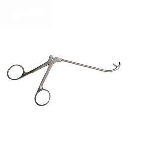 Stainless steel long reach Kerrison rongeur curved jaw <b>surgical</b> <b>bone</b> cutting forceps orthopedic surgery <b>instrument</b> - Product Image 2