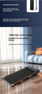 Cadre <span class=keywords><strong>pliable</strong></span> compact et peu encombrant avec inclinaison manuelle pour <span class=keywords><strong>tapis</strong></span> roulant pliant <span class=keywords><strong>de</strong></span> gymnastique d'<span class=keywords><strong>appartement</strong></span> - Product Image 3