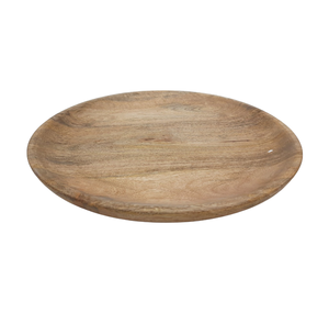 Assiette et plateau en bois de forme personnalisée de la plus haute qualité, couleur marron, plateau de service à bon prix, le plus récent design - Product Image 1