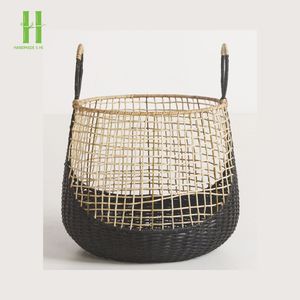 ตะกร้าหวายสำหรับเก็บของเล่นสำหรับเด็กงานสานมือหลากสีตะกร้าหวายงานสานทำมือในเวียดนาม - Product Image 1