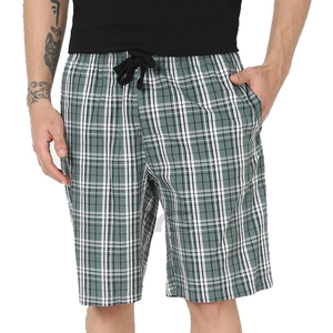 กางเกงขาสั้นผ้าฝ้าย100% สำหรับผู้ชายและผู้หญิงกางเกงน้ำหนักเบาแบบเรียบใส่ได้ทั้งชายและหญิงแบบลำลองเอวสูงปานกลางมีโลโก้ตามสั่ง - Product Image 2