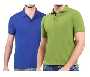 Universele Unisex Polyester Katoenen Heren T-Shirts Voor Promotie Golf T-Shirt Custom Design Afdrukken In India
