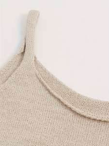 Women's Casual Solid Color Strapless Belted <strong>Knitted</strong> Short <strong>Dres</strong> - Product Image 4