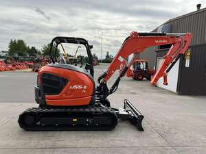 รถขุด Kubota U55-5 มือสอง ขนาด 5 ตัน รถขุดตีนตะขาบขนาดเล็ก พร้อมเครื่องยนต์ Laidong ปั๊มไฮดรอลิก Eaton เกียร์  ขาย - Product Image 4
