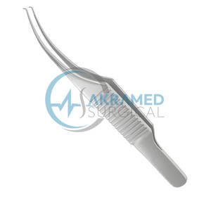 Pinces cornéennes avec logo personnalisé pour instruments oculaires Pinces en acier inoxydable homologuées CE Source d'alimentation manuelle - Product Image 4