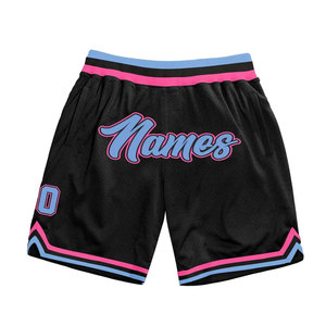 Free Design Custom Name American Size black yellow Basketball Shorts Mens sports shorts - Product Image 2