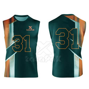 Tenue d'entraînement et de match pour équipe, style uniforme 7v7, en tissu polyester respirant et écologique, conçu pour la mobilité et le confort - Product Image 3