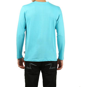 Light Weight <b>Men</b> Long Sleeve <b>V</b> <b>Neck</b> Cotton <b>T</b> <b>Shirt</b> <b>V</b> <b>Neck</b> <b>T</b> <b>Shirt</b> Custom Logo <b>Men</b> Long Sleeve <b>V</b> <b>Neck</b> Tee - Product Image 4