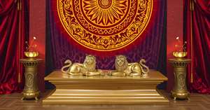 Brass Animal Statue <b>Decorative</b> Animals for Home and Office Chinese fengshui Handmade Collectible Figurines (Lion) - Product Image 4