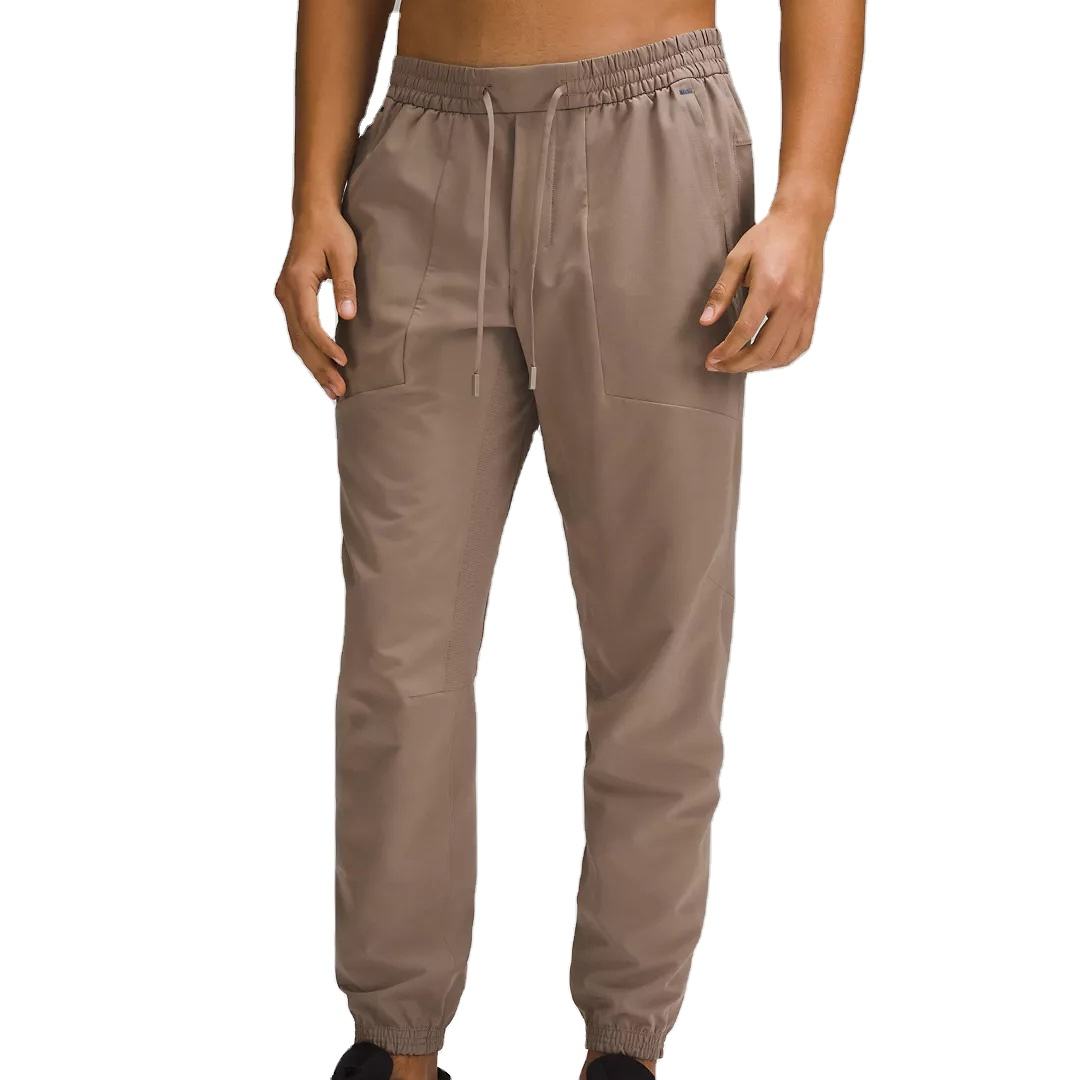 JY-1344 Custom Logo Men's Light Weight Sweatpants Quick Dry Running Jogging  Pants Plus Size Fitness Gym Wear Loose Trousers