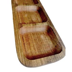 Xu hướng nhất <span class=keywords><strong>3</strong></span> bộ phận dryfruits Khay đa chức năng lưu trữ & Hiển thị xoài khay gỗ nóng Bán tự nhiên Khay xách tay - Product Image 5