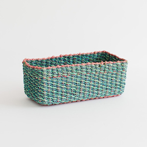 Cesta para cubiertos de pasto marino, precio más económico, organizador de utensilios de pasto marino, decoración navideña para mesa - Product Image 2