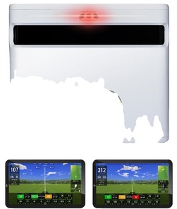 SK Top ST+ Plus Golf Launch Monitor Simulator Bundle : Simulation de données de tir intérieur/extérieur + Logiciel pour practice de golf 1280x720 - Product Image 1