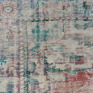 Turkish Large Rug, 6x8.5 ft Vintage Rug, <b>Red</b> Patchwork <b>Wool</b> Rug - Product Image 4