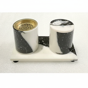 Moderno Juego de Quemadores de Incienso Árabes Ecológicos, Resina Aromática Mubkhar, Bandeja Rectangular de Madera de Acacia para el Hogar, la Hospitalidad y Uso Religioso - Product Image 5